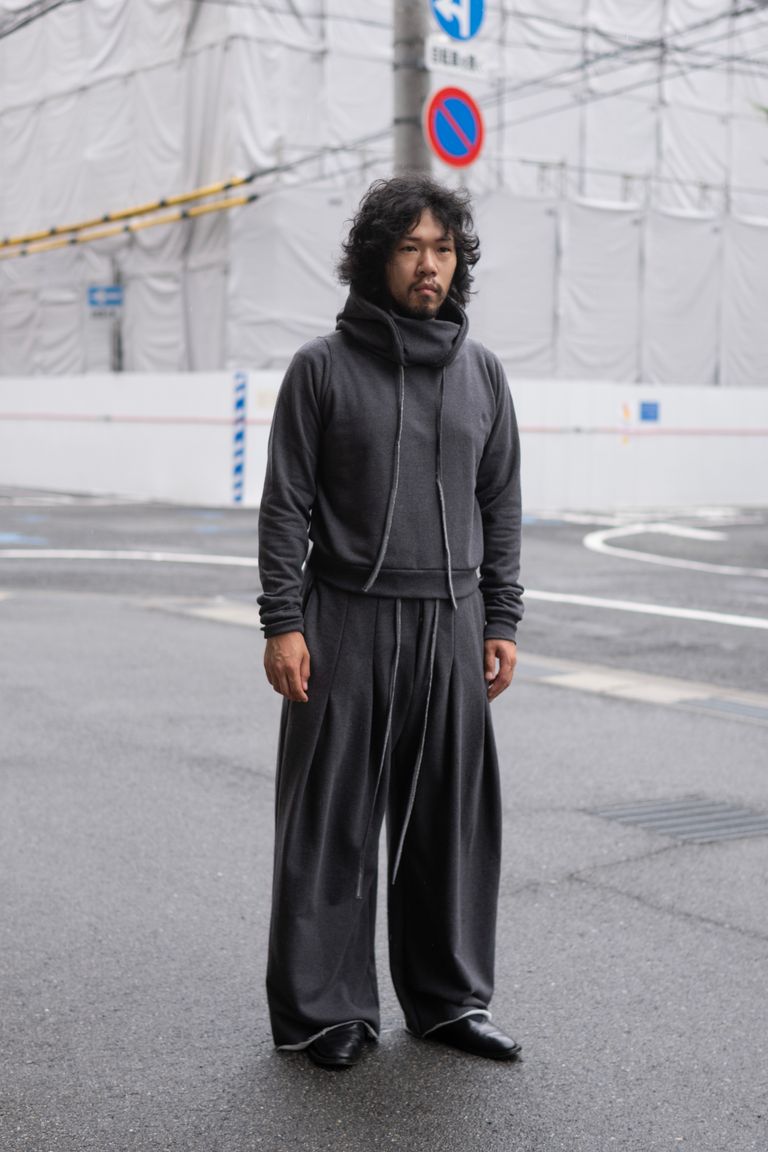 SHINYAKOZUKA - ORDINARY HOME BAGGY / CHARCORL | Retikle Online Store