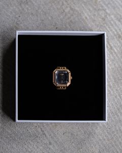 Facet Ring Watch / Gold