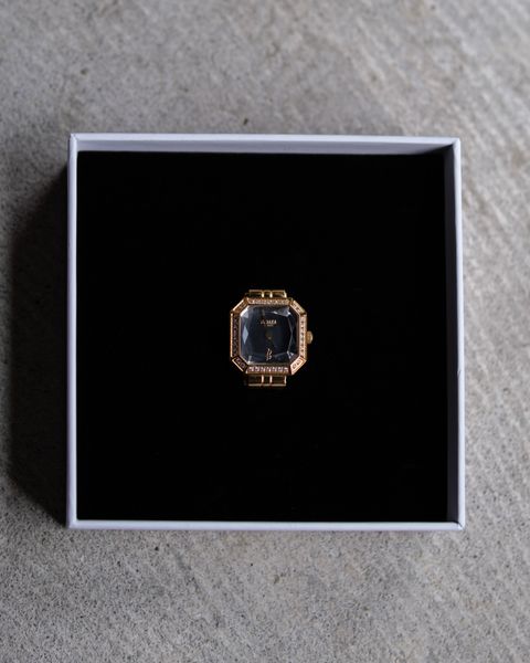 Facet Ring Watch / Gold