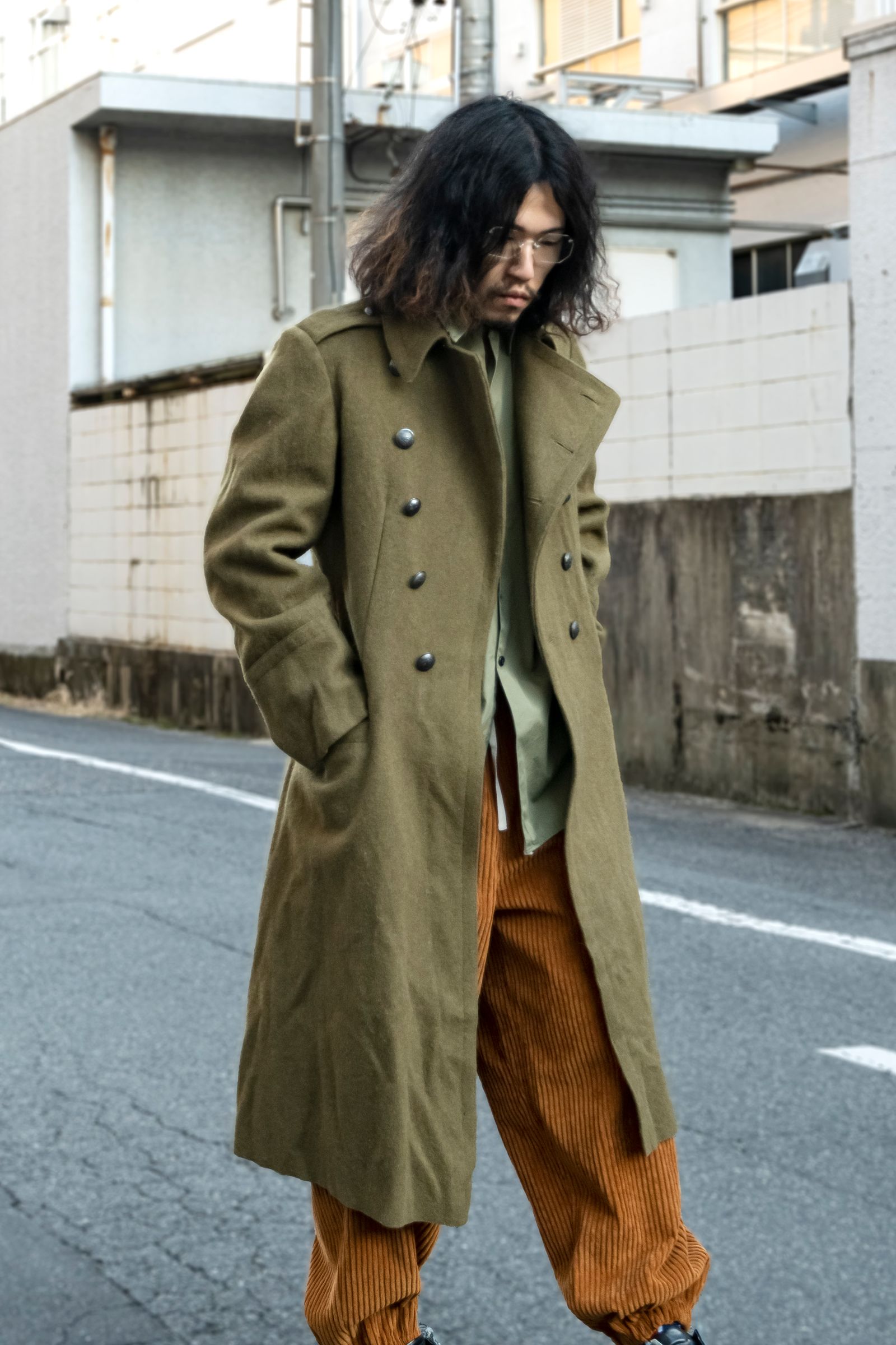 Romanian Military Remake wool coat / ルーマニア軍リメイクウールコート