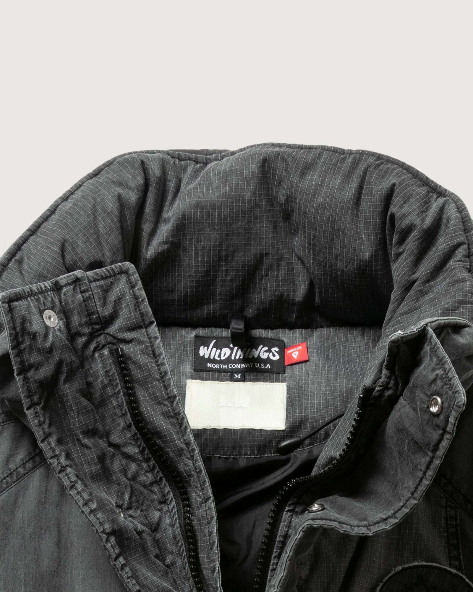 PADDED TACTICAL FIELD COAT (INNAT x WILD THINGS) / Black