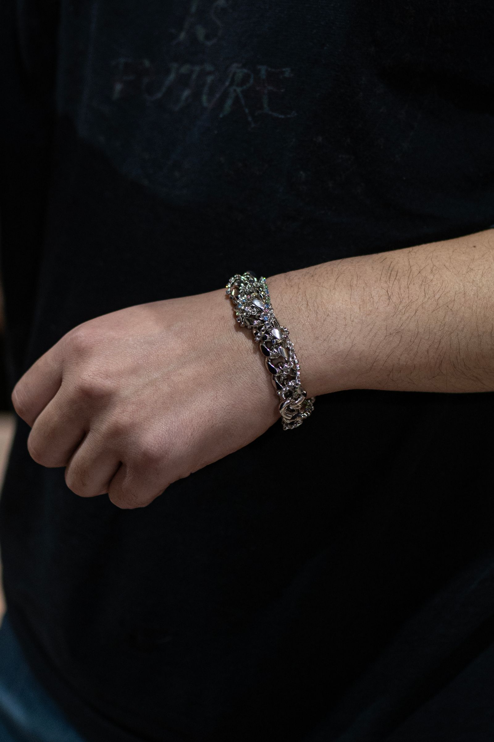 Broken "Miçanga" Bracelet / Silver