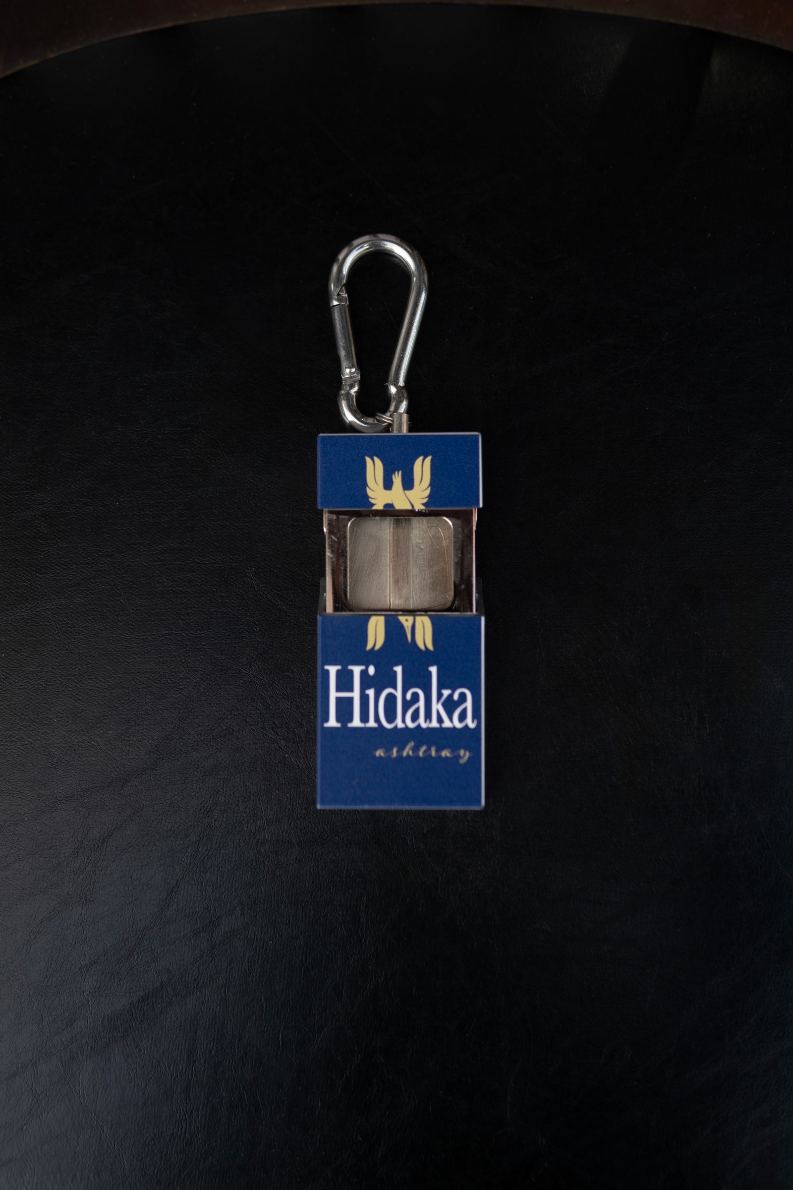 Portable Ashtray - Peace / Navy