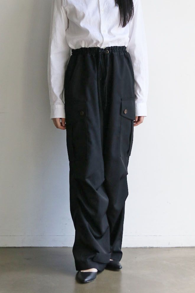 Easy cargo trousers / Black