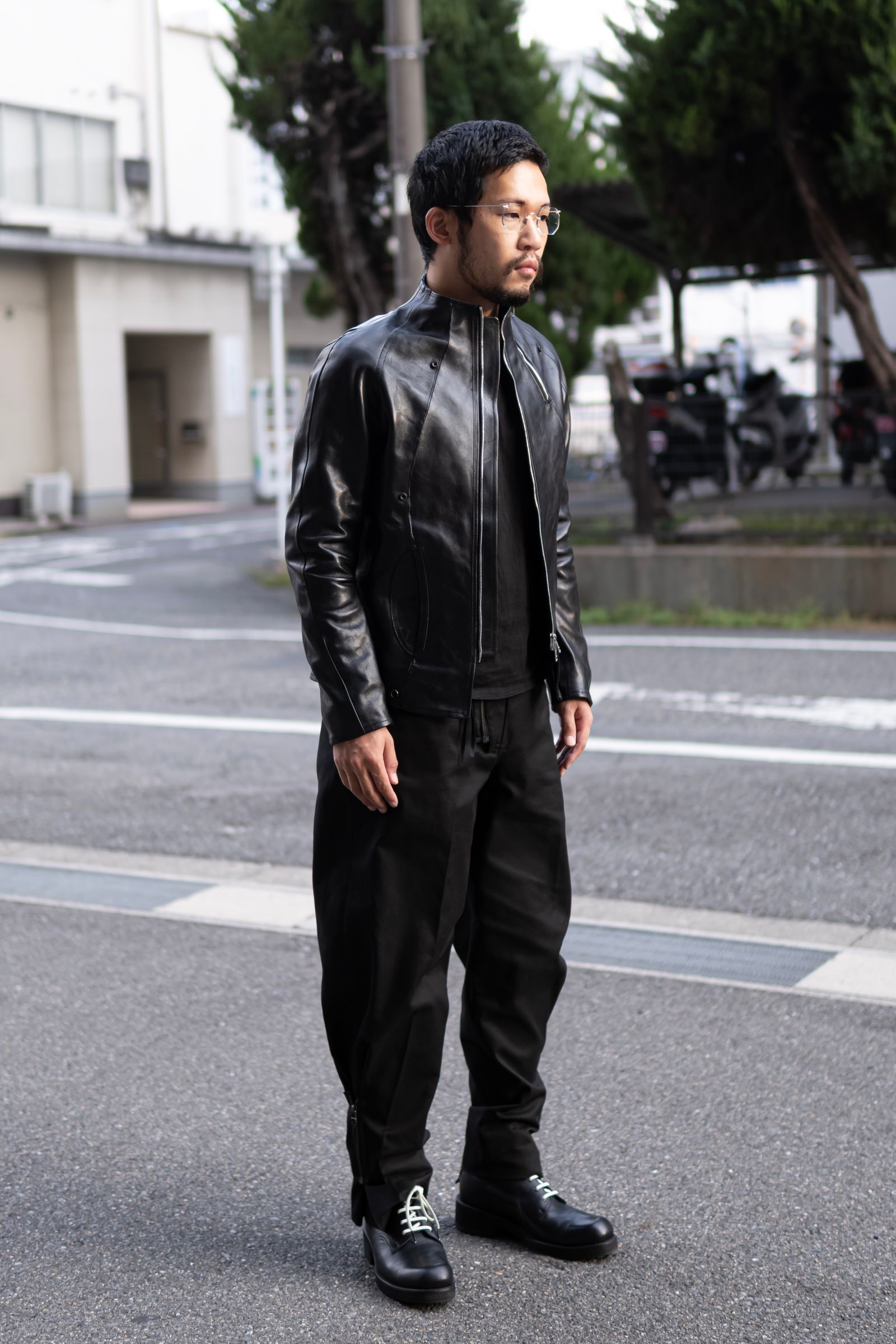 【LIMITED EDITION】Doublezip leather jacket