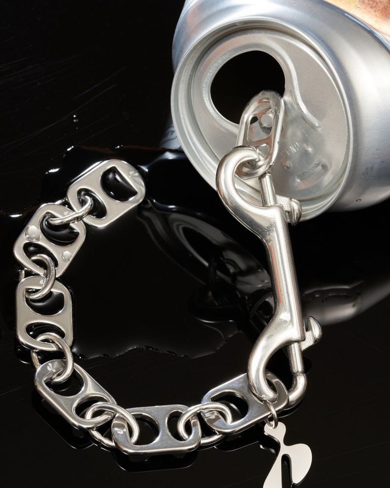 Pull Tab Bracelet / Silver