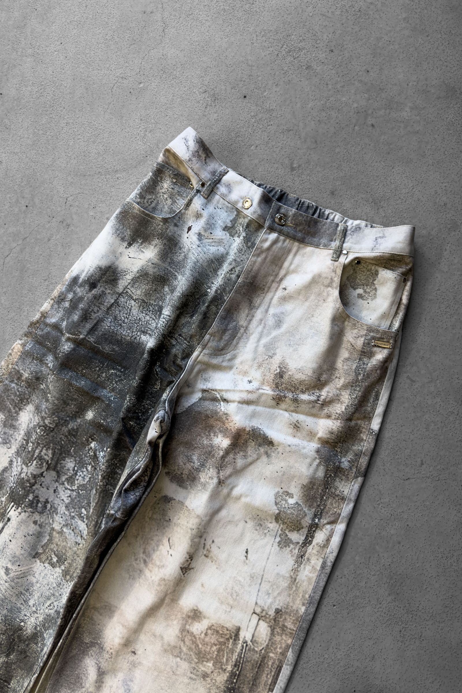 “Sabi” Denim Pants / Gray