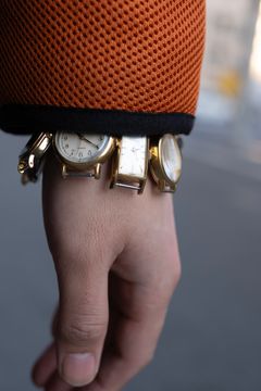 INFINITY WATCH BRACELET / Silver