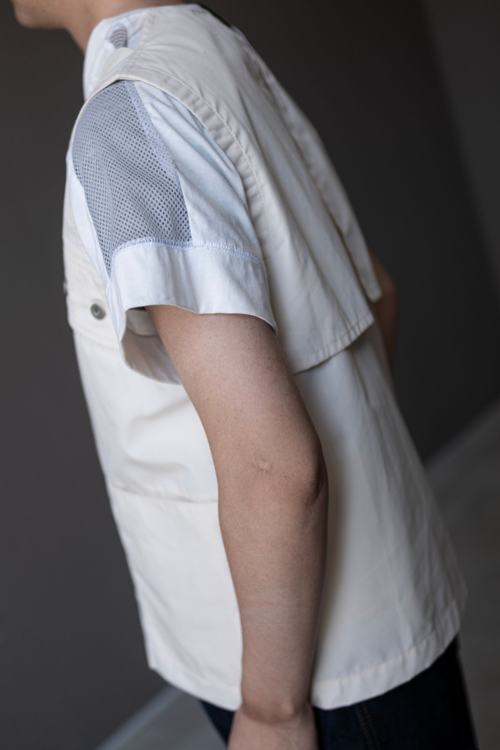 Tech 2way T-shirt / White