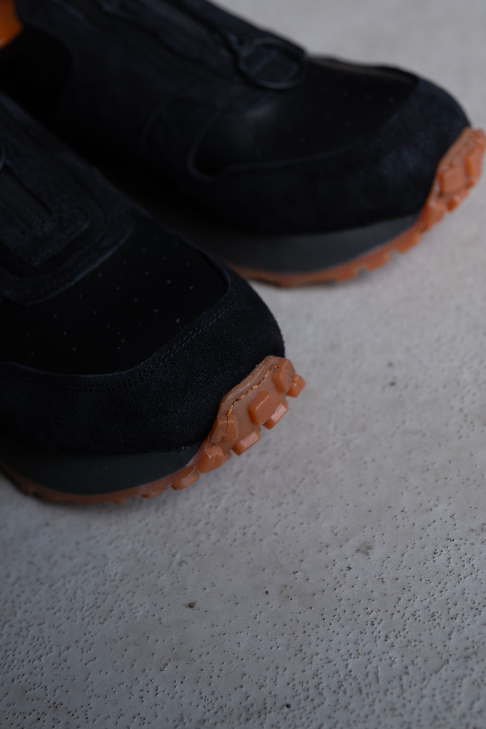Zip & gore runner / Black