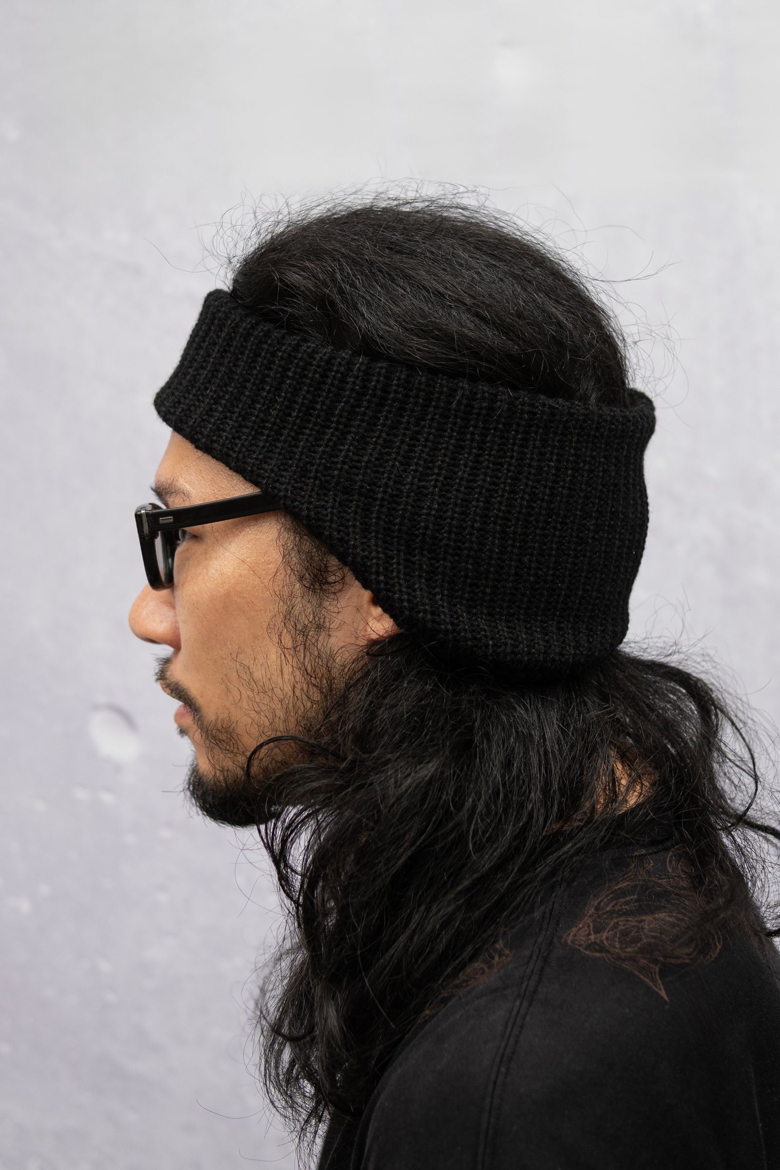Knit Hair Band / Black