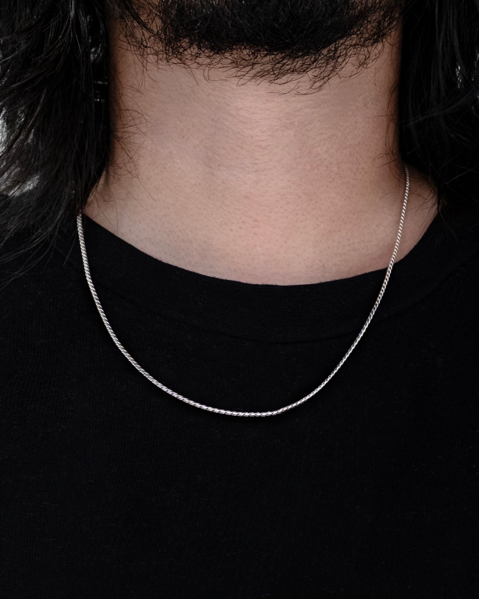 Severus Clasp Necklace / Silver