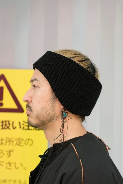 Knit Hair Band / Black