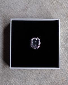 Facet Ring Watch / Silver