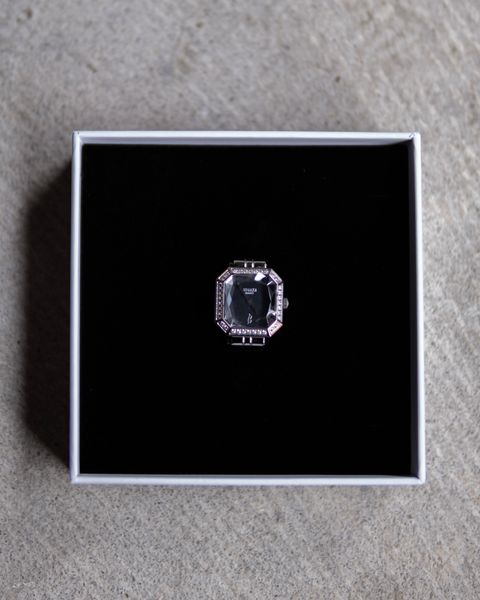 Facet Ring Watch / Silver