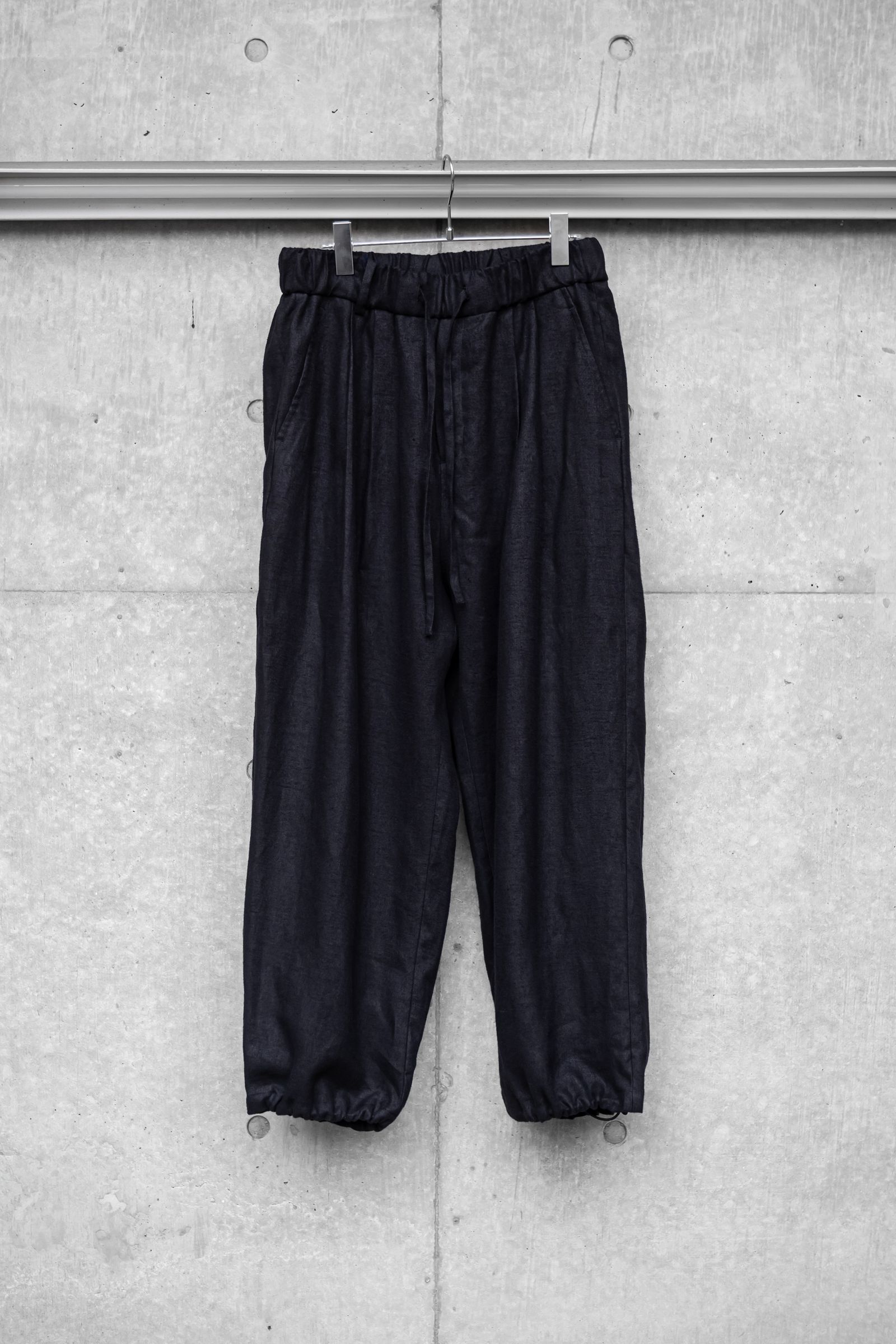 HEMP BROWSING PANTS / BLACK