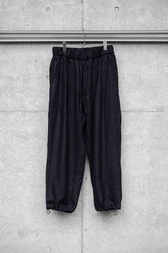 HEMP BROWSING PANTS / BLACK