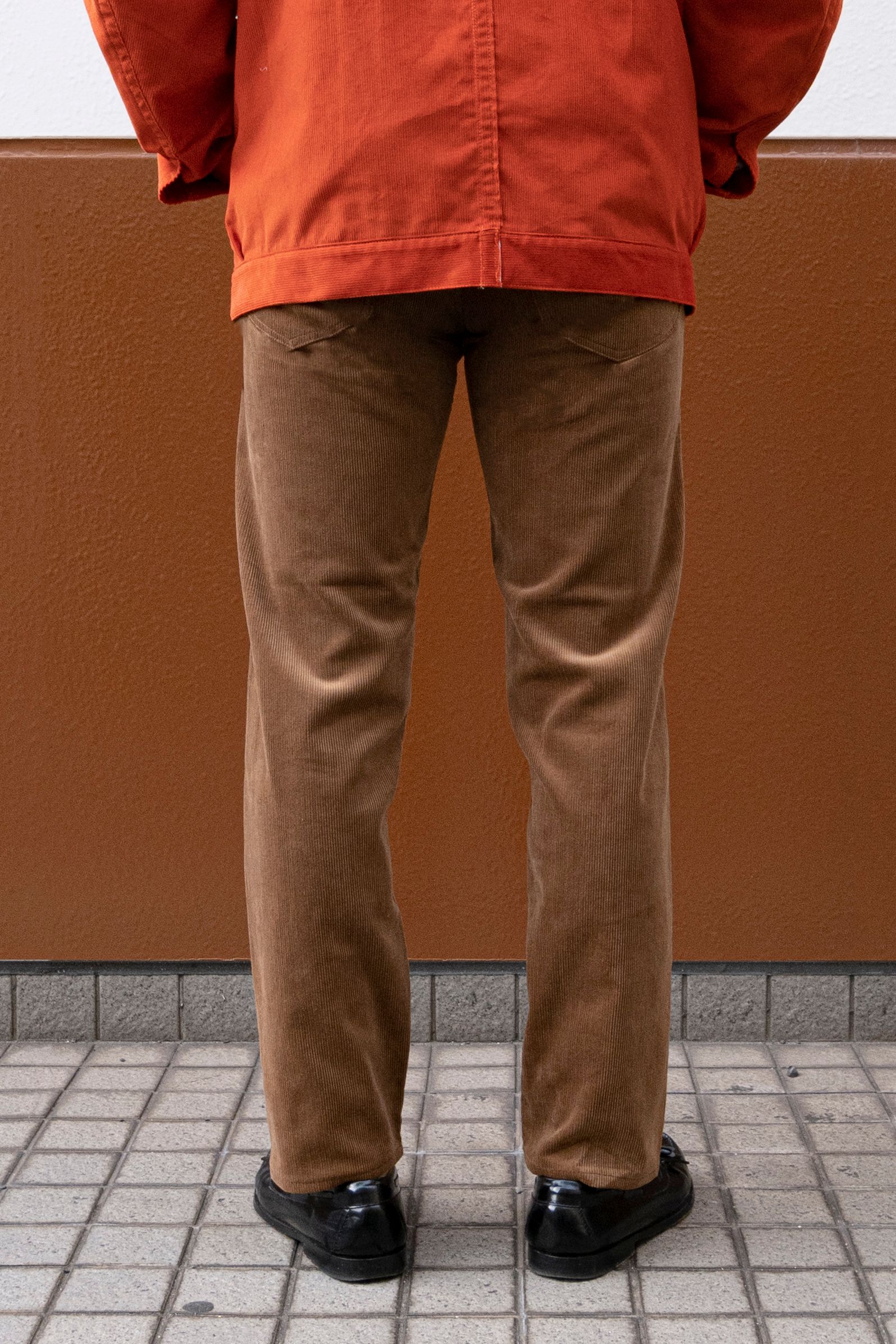 SUGARHILL - TYPE 502 CORDUROY DENIM PANTS / BROWN | Retikle SUGARHILL - TYPE 502 CORDUROY DENIM PANTS / BROWN | Retikle