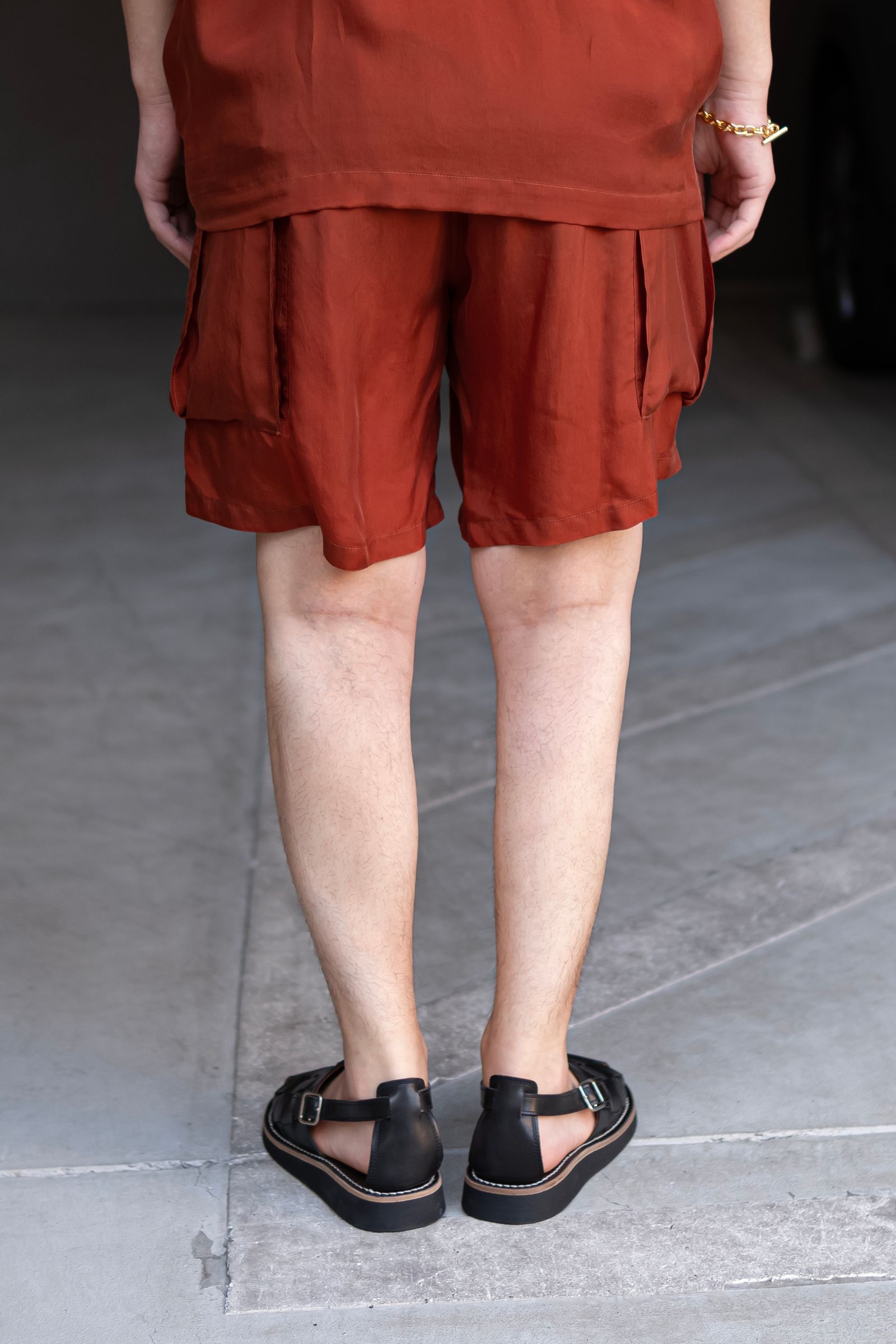 Melty Monkey Shorts / SUNSET ORANGE
