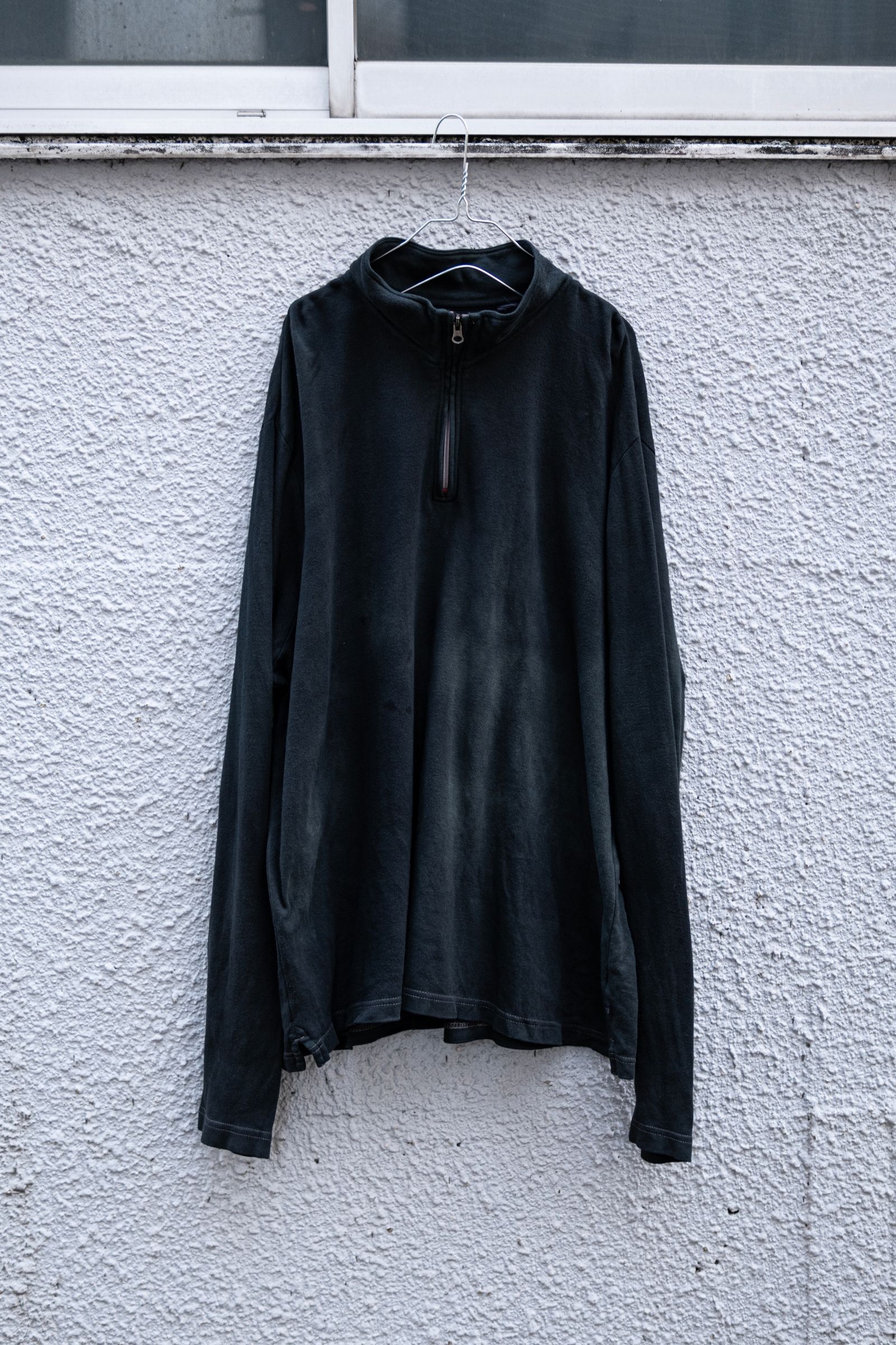 Remake "Dye" Half zip sweat