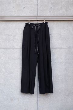 ORDINARY HOME BAGGY / BLACK