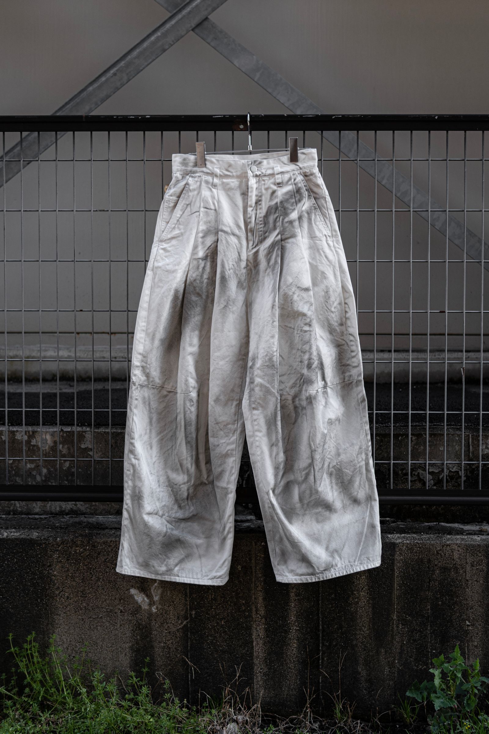 SHINYAKOZUKA - WASHED Hi, BAGGY / COLOURLESS WHITE | Retikle