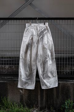 WASHED Hi, BAGGY / COLOURLESS WHITE