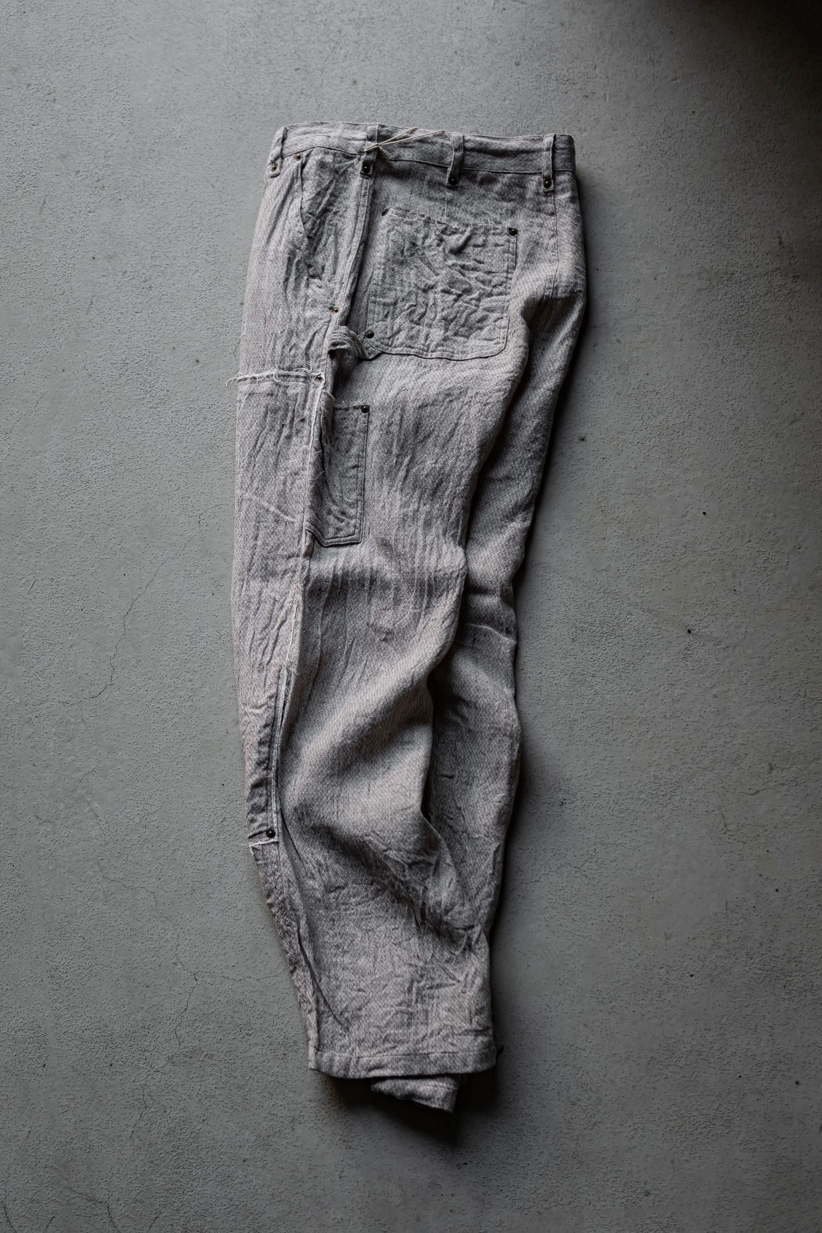 Linen Silk Double knee PT / beg