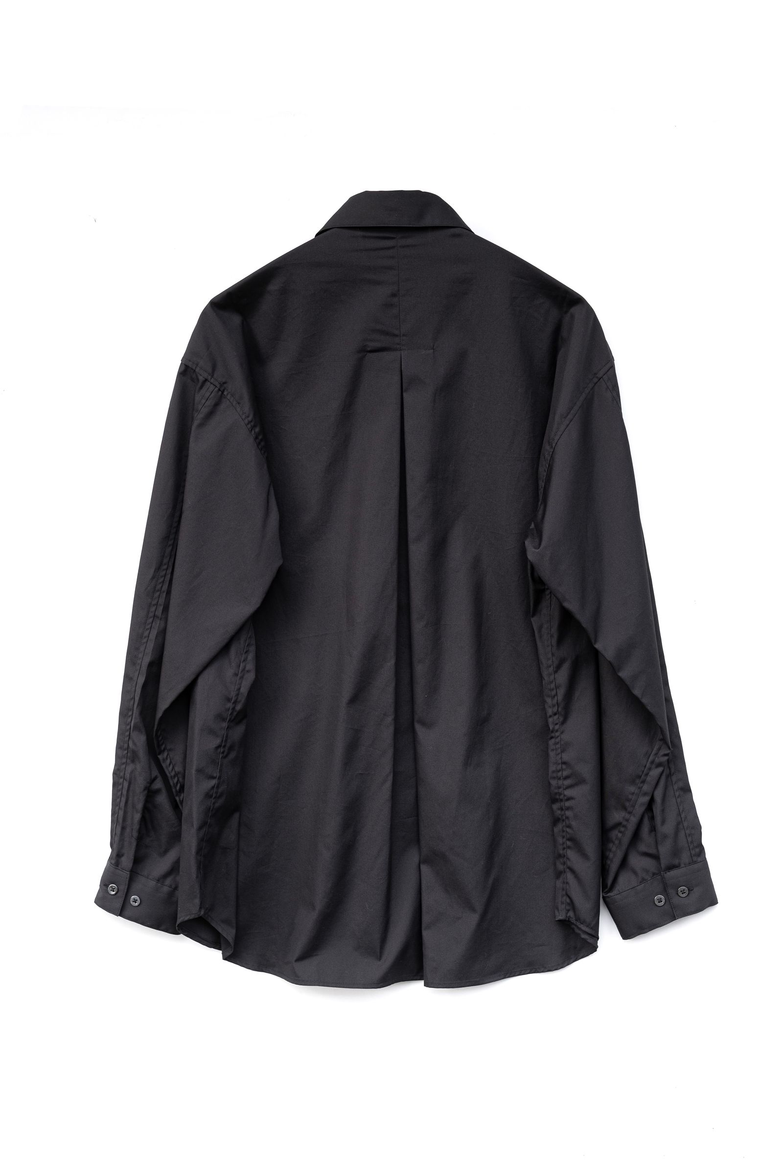 SOFT BROAD SHIRT / Black