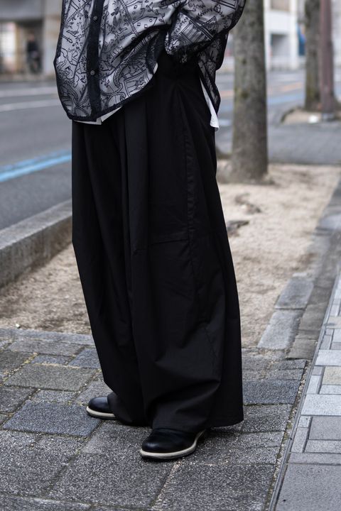 Hi, BAGGY / COLOURLESS BLACK
