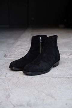 Side zip boots / Black