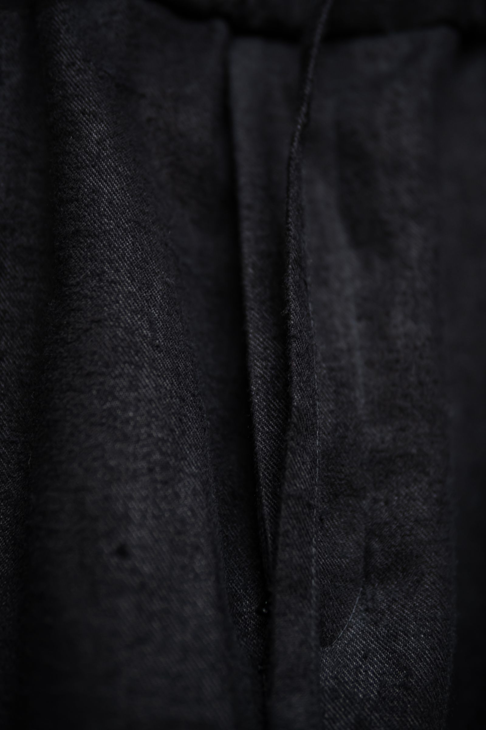 HEMP BROWSING PANTS / BLACK