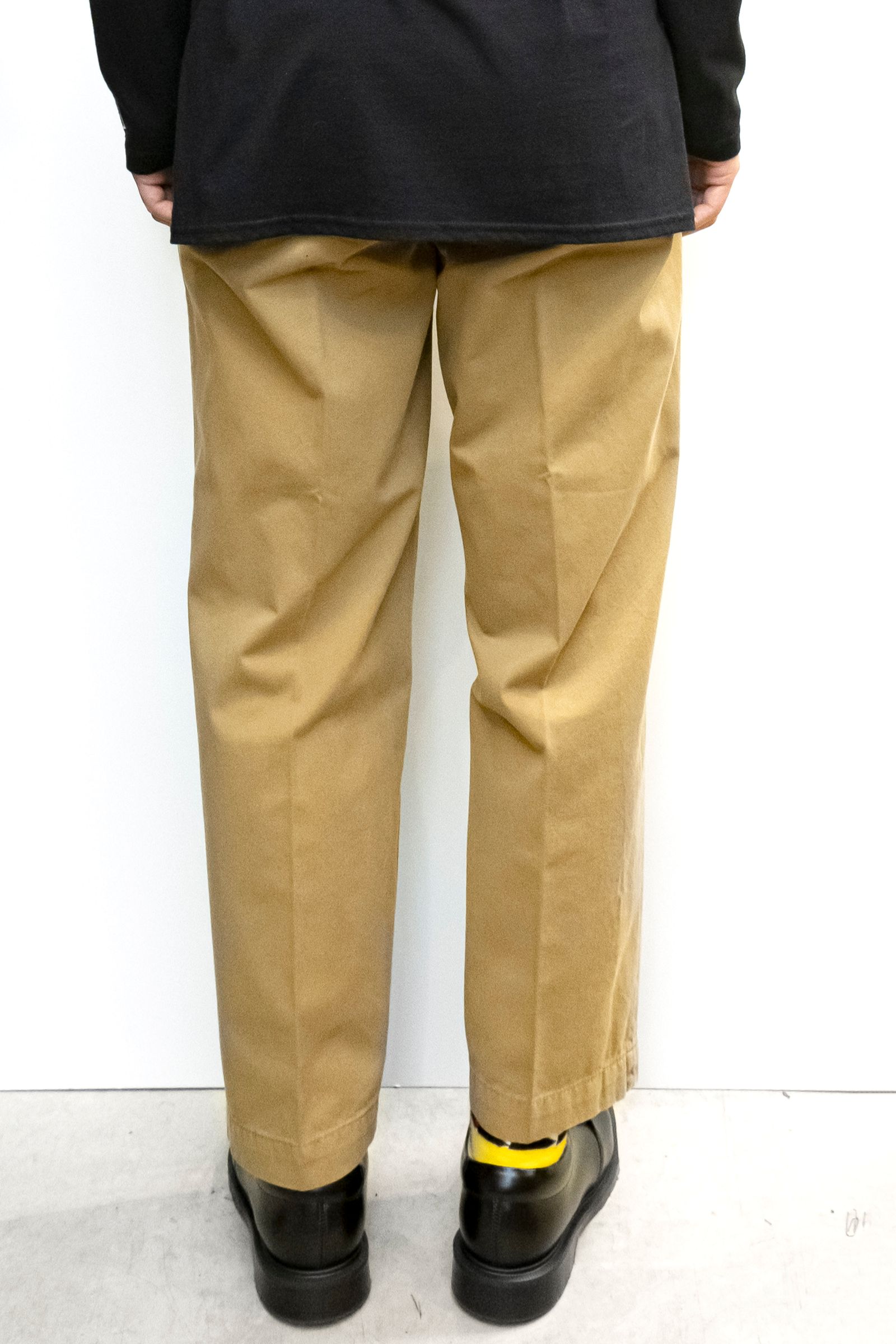 Dragon Twill 1tuck Wide Pants / KHAKI
