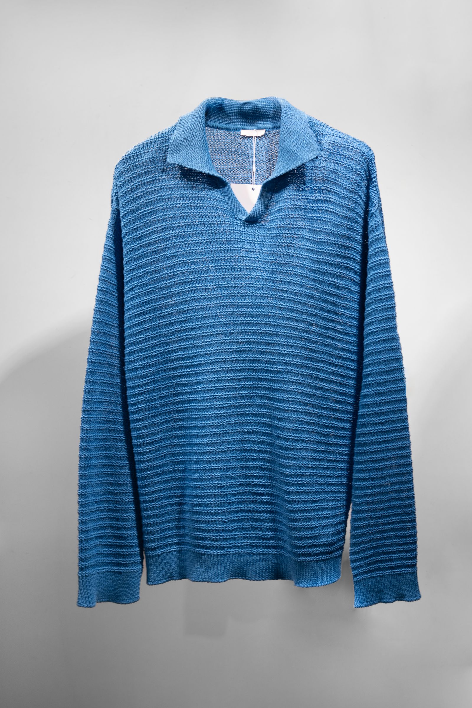 Blanc YM - Skipper Knit Shirt / Pastel Blue | Retikle Online Store