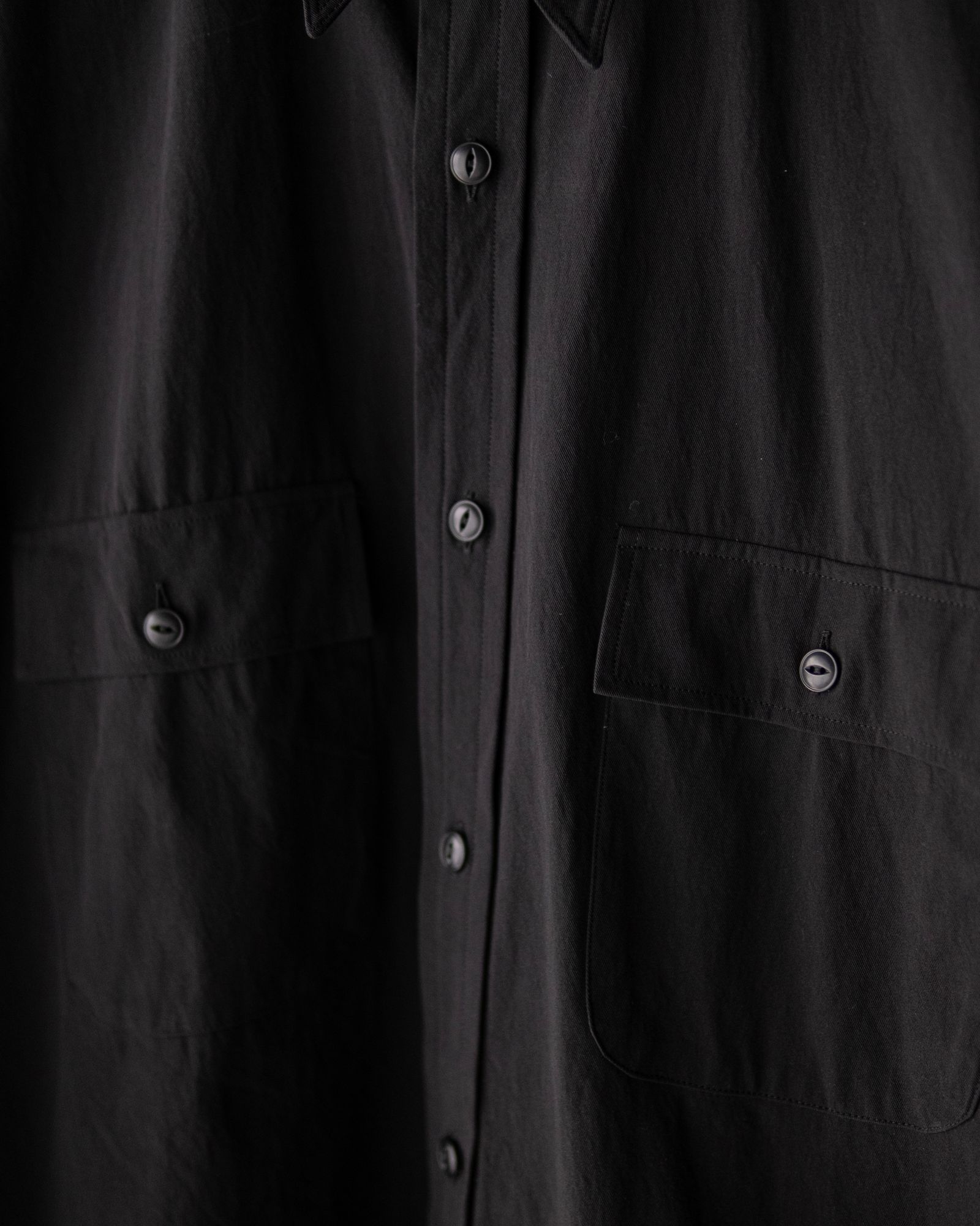 Military Work SH / Black Gabardine