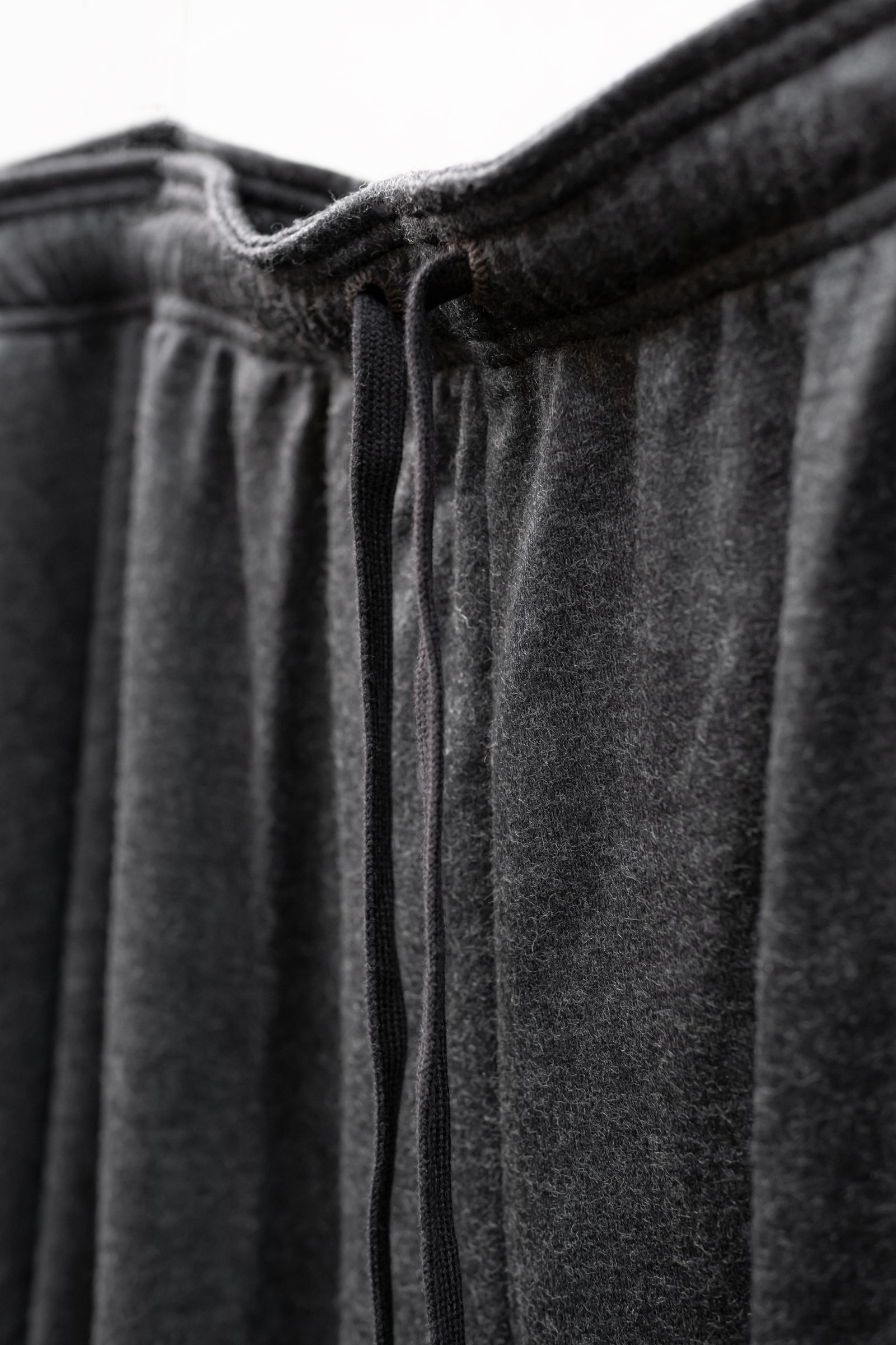 Italian jersey wide pants / gray