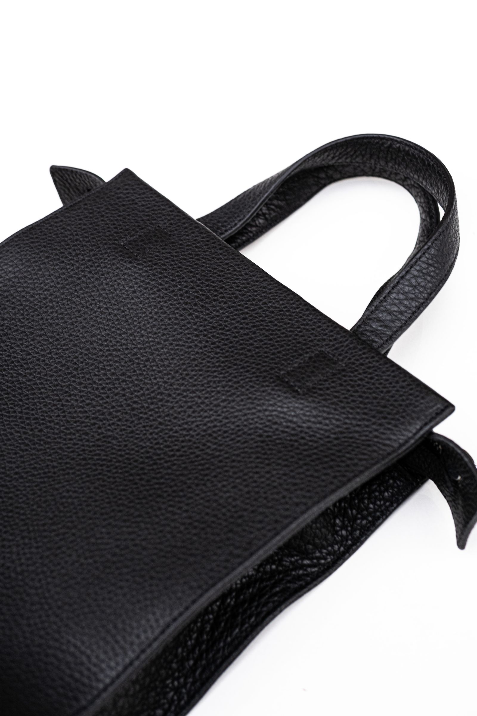EARLE - Shoe Sole Square Mini Bag / Black | Retikle Online Store