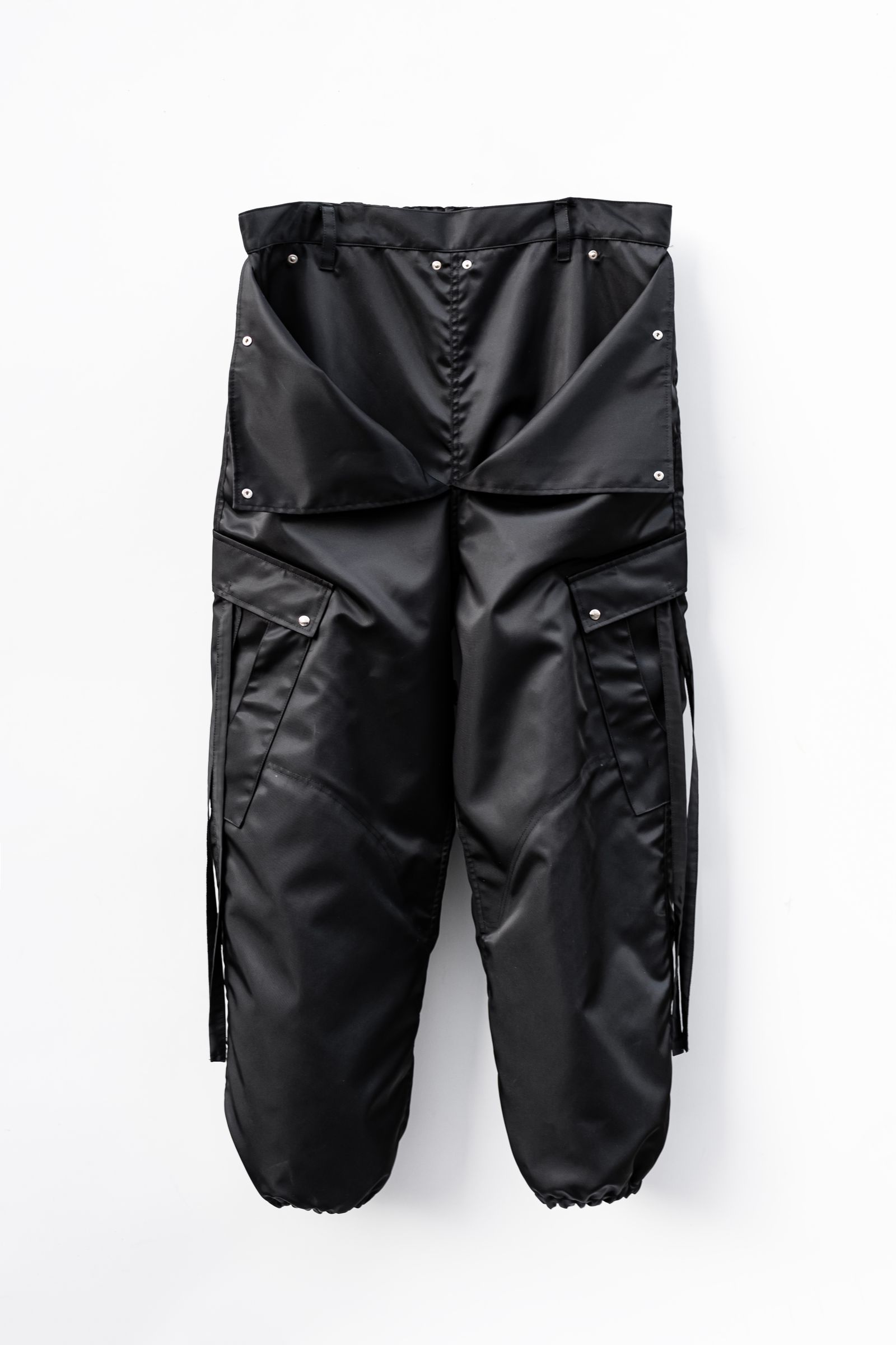 Nylon tech cargo pants