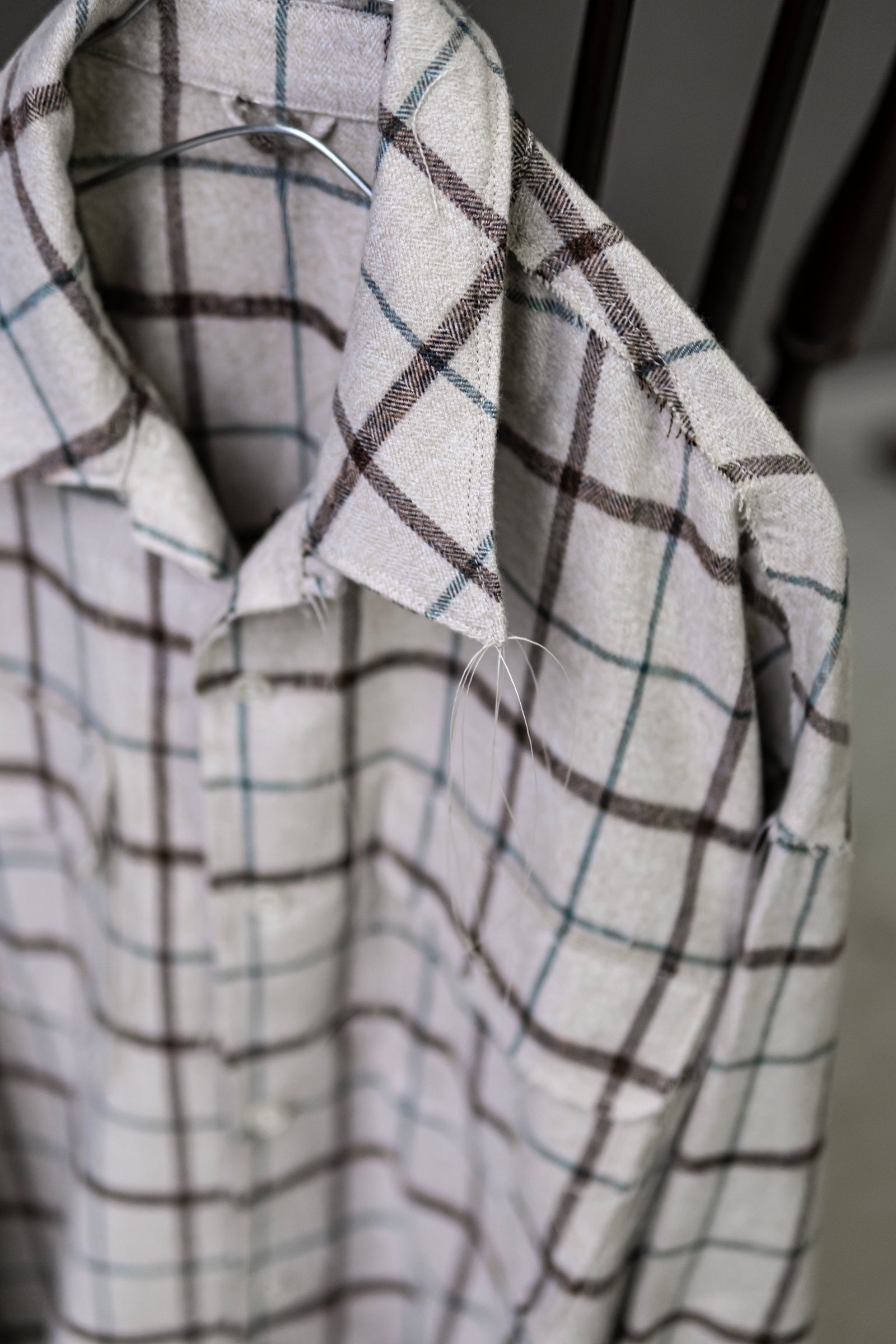 50s COLLAR CRAFTSMAN SHIRT / WHITE
