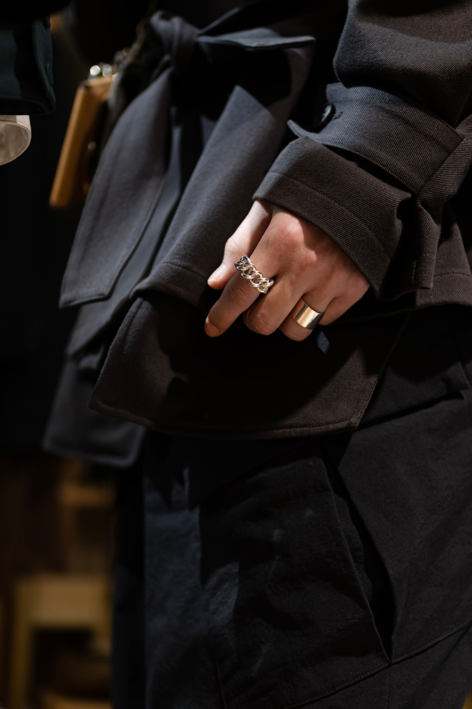 Silver Chain Ring / Silver
