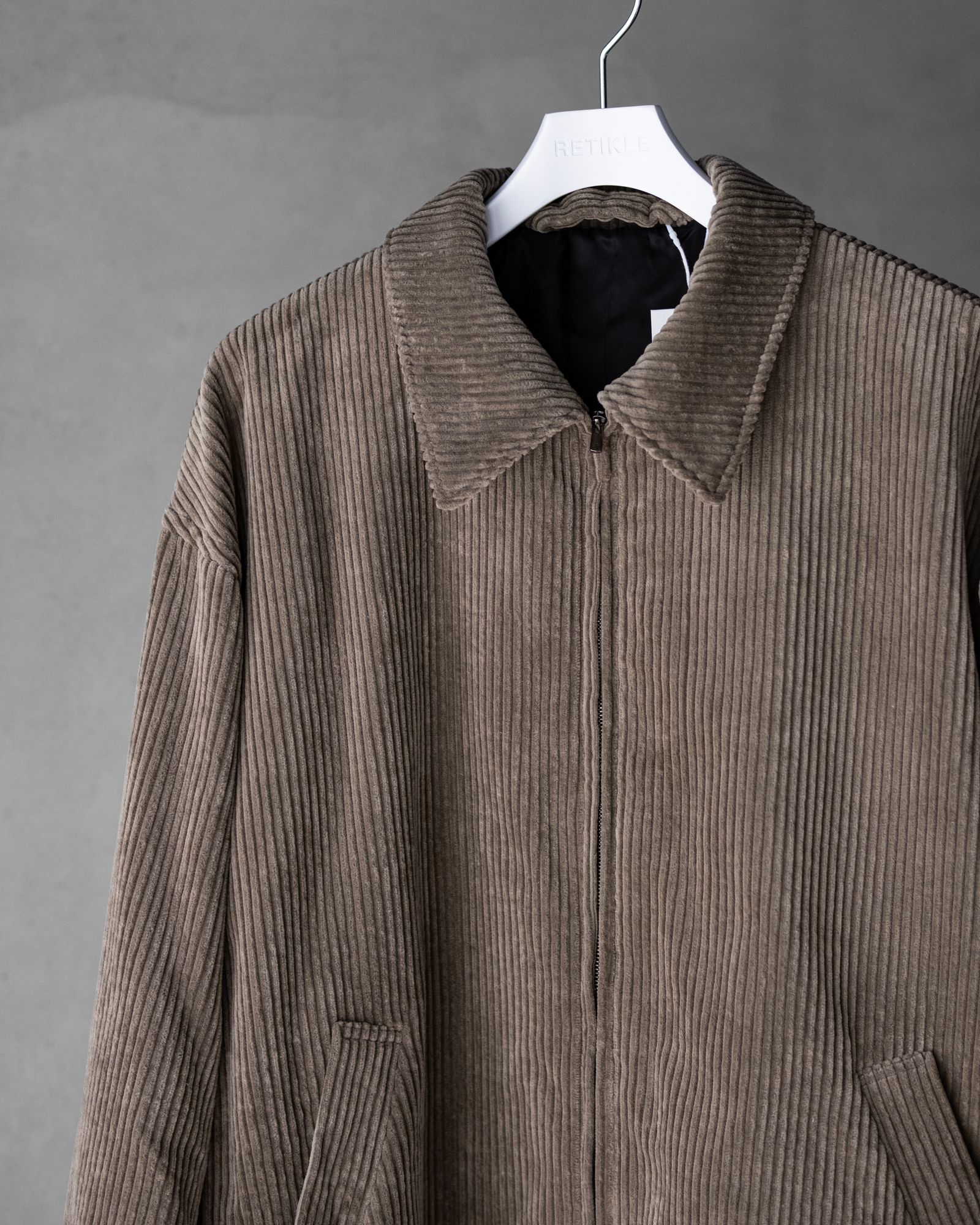 Corduroy Padded JKT / Beige