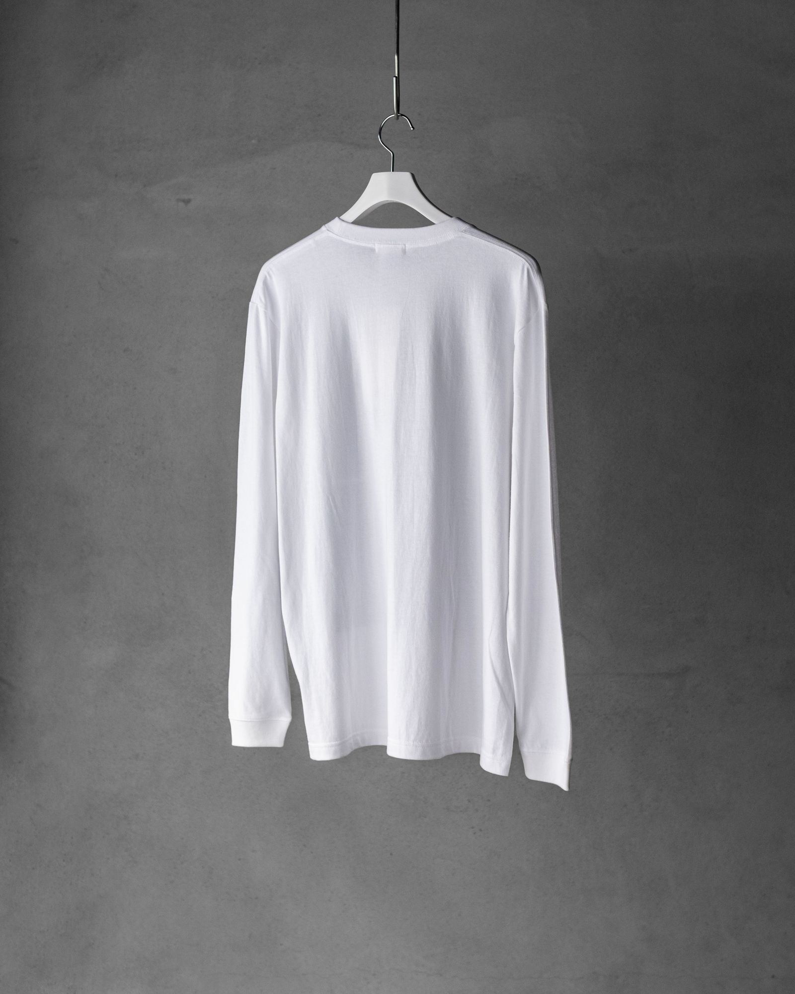 BLOCK LOGO LS TEE / White