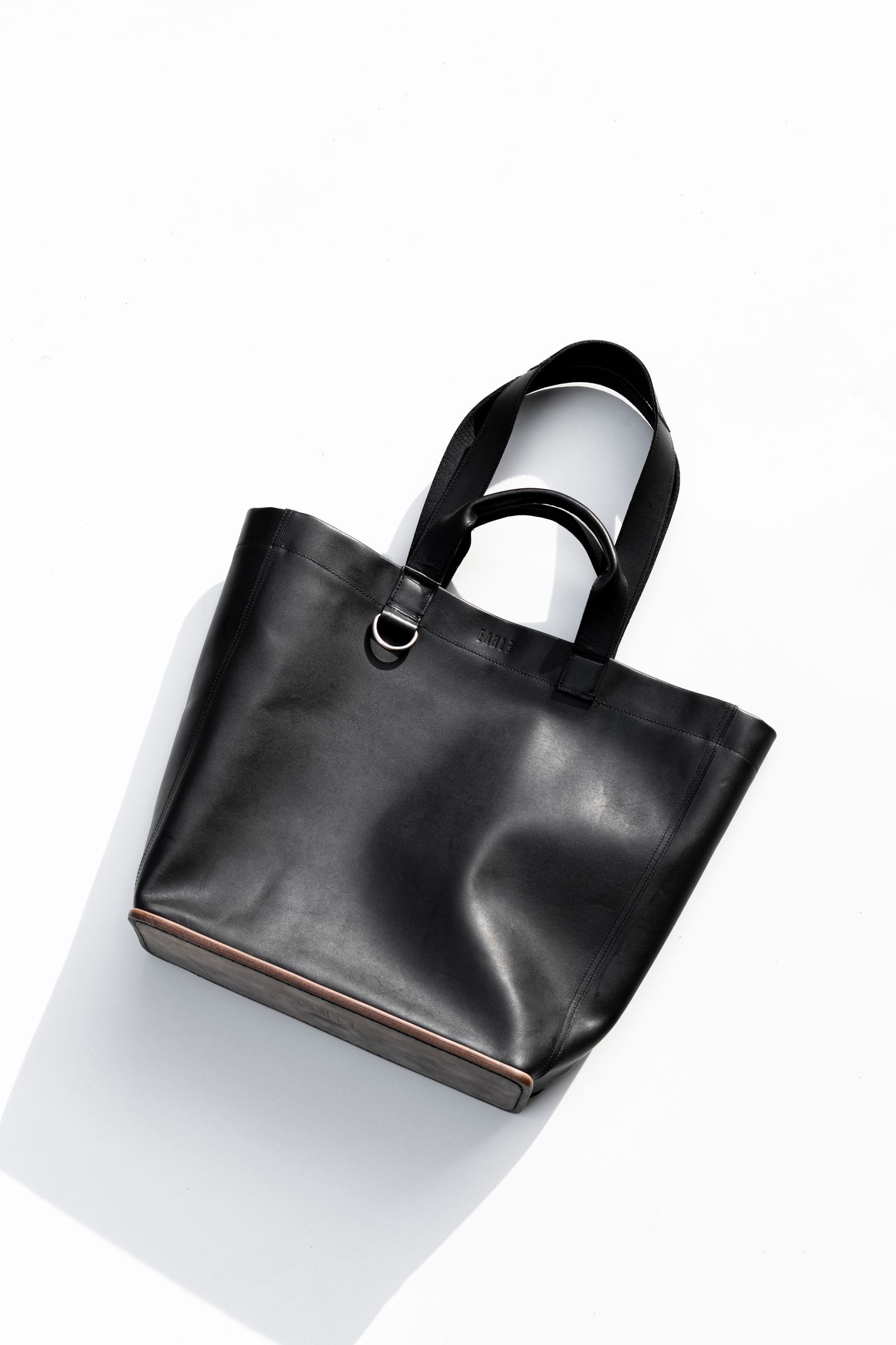shoe sole multi tote / Black