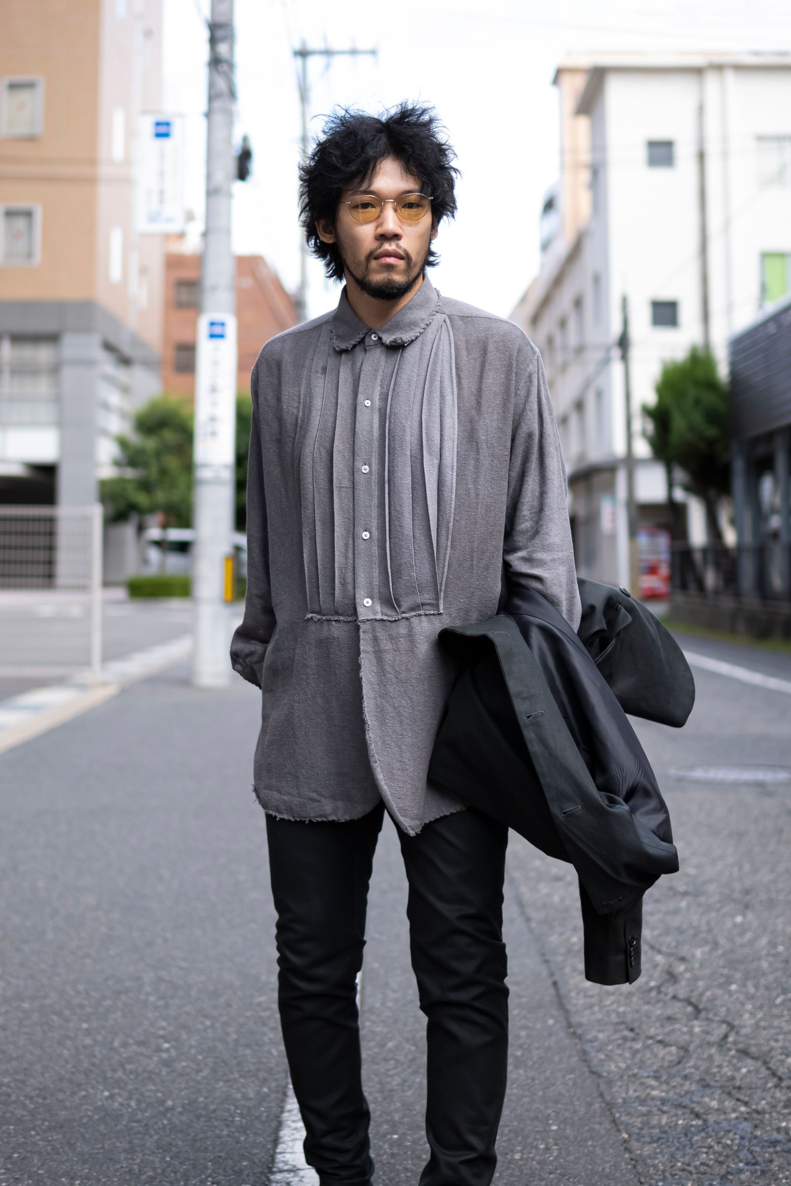 【LIMITED EDITION】Pleated shirt