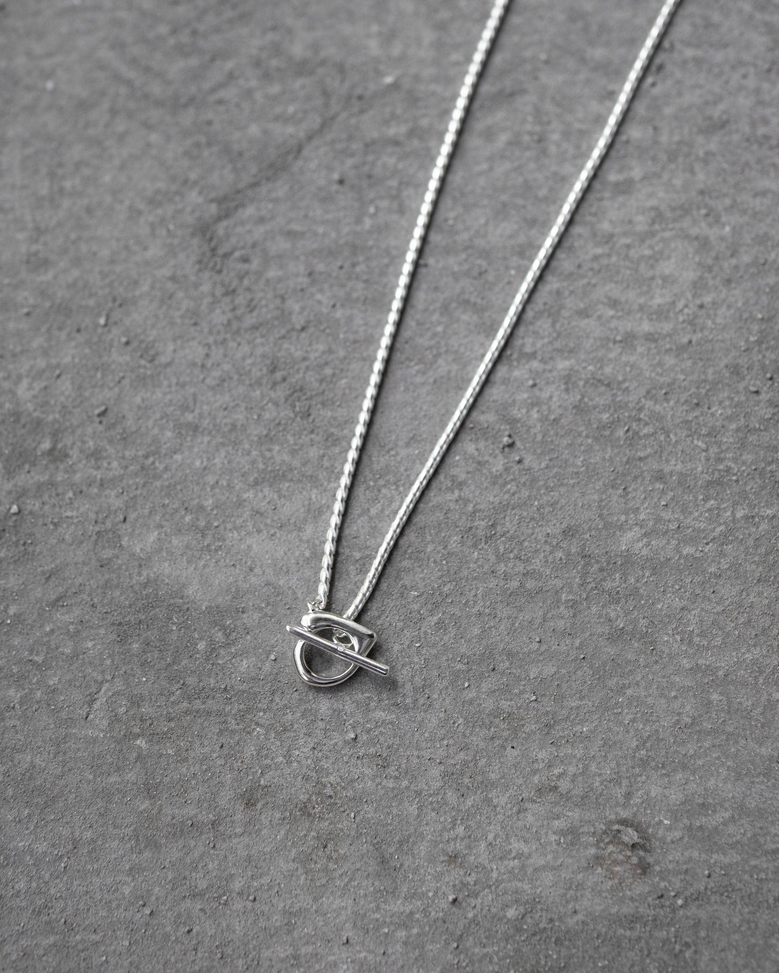 Severus Clasp Necklace / Silver