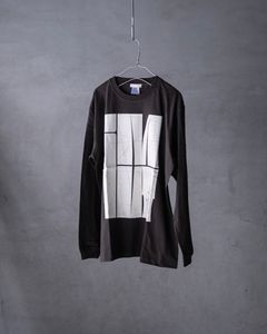 BLOCK LOGO LS TEE / Black