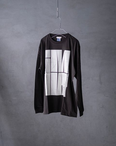 BLOCK LOGO LS TEE / Black