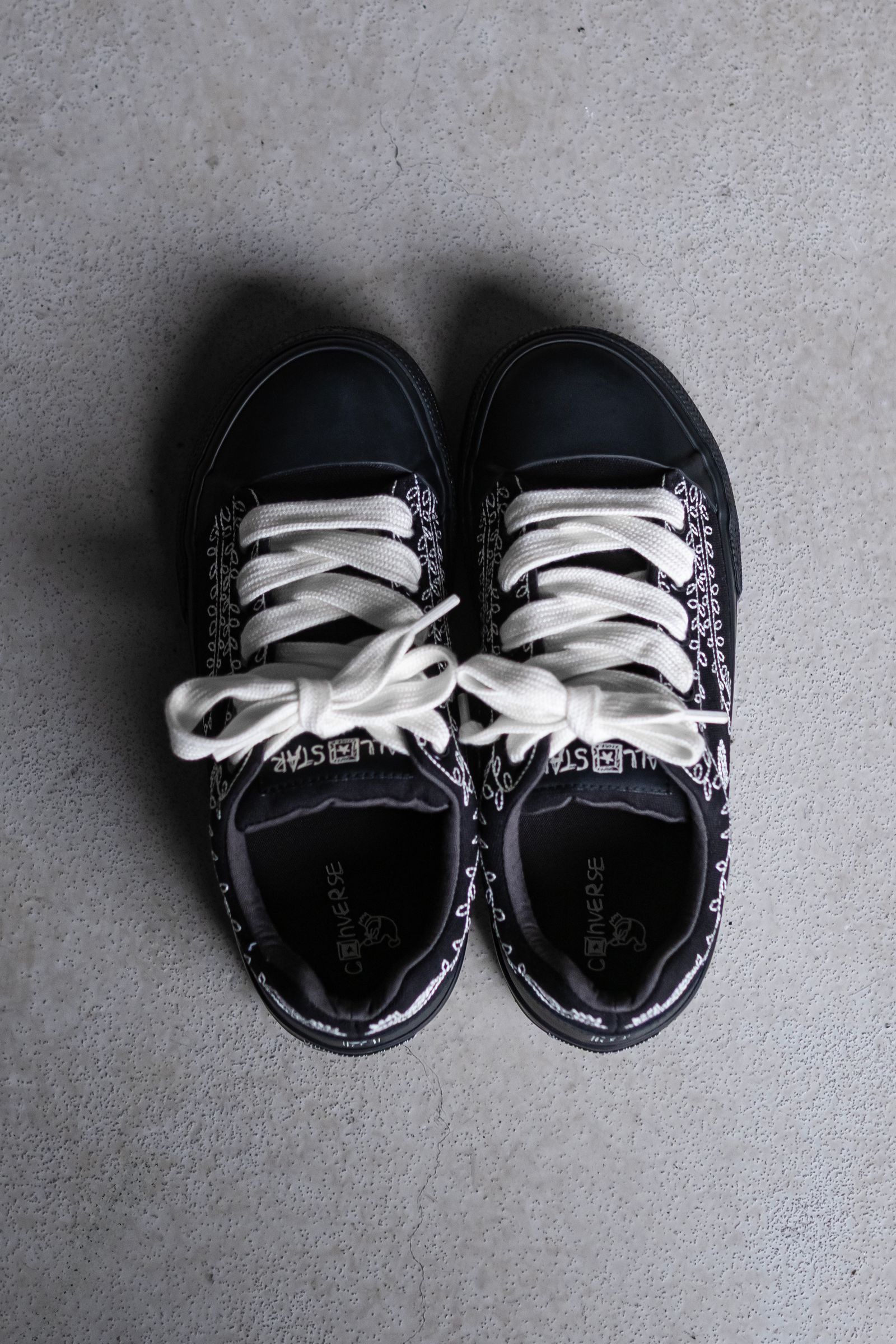 ⭐︎⭐︎⭐︎ページ② SHINYAKOZUKA - PICTURESQUE ANTIQUE SNEAKER WITH CONVERSE