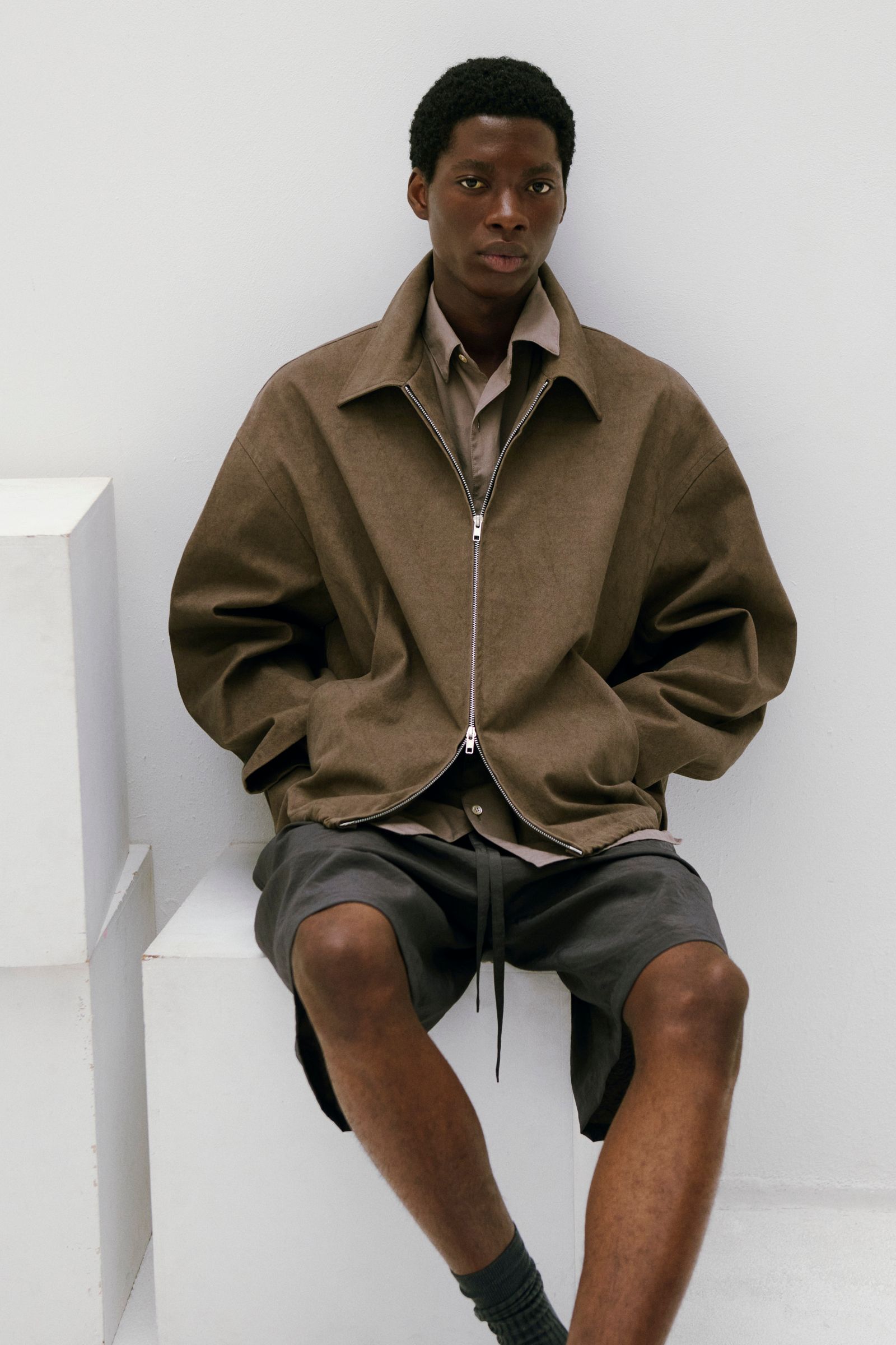 Vintage Canvas Drizzler JKT / Brown