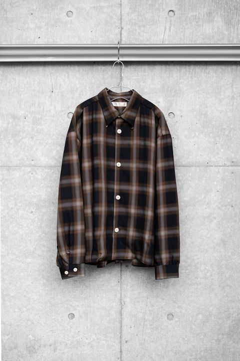 Ombre check SH / blk